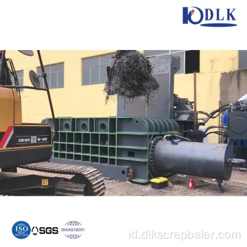 Bekas logam baling mesin press mesin baler hidrolik